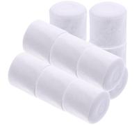 HOMOCONO 12 Rolls Cotton for First Aid and Sports Use, and Breathable with Maximum Flexibility and High Efficiency, for Mask Making and Display
