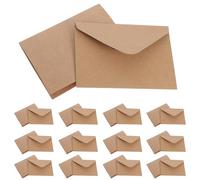 HOMOCONO 120pcs Kraft Paper Envelopes and Blank Cards Set for DIY Wedding Invitations and Holiday Greetings, Vintage Style with Classic Timeless Elegance for Vintage Decor