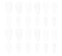 HOMOCONO 120pcs Nail Tips Full Cover Press on Nails Firm and Not Easy to Crack Charming Style for Manicure Supplies Beginners Professionals