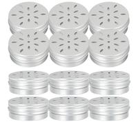 HOMOCONO 12pcs Dog Scent Training Kit with 60ml Aluminum Aroma Holders, Portable Dog Sniffle Boxes Designed to Release Excess Energy and Ease Emotional Pressure for Effective Nose Work