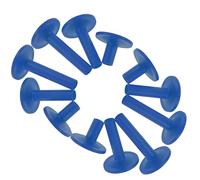 HOMOCONO 12pcs Plastic Cymbal Sleeves for Drum with Stylish Appearance Protects The Drum and Extends Service Life Cymbal Replacement Accessories