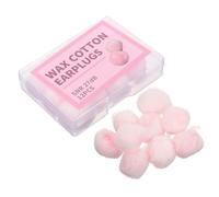 HOMOCONO 12pcs Sleep Earplugs Soft Noise Reduction Earplugs for Sleeping Snoring Travel Lightweight Wax Ear for Concerts and Noisy Environments Easy to Fit