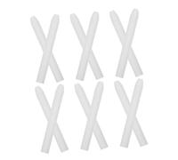 HOMOCONO 12pcs Water Soluble Dust Chalks for Blackboards and Outdoor Drawing Comfortable Grip Bright White Color Non Dust Chalk for Classroom Teaching and Creative Painting