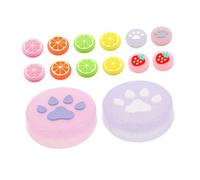 HOMOCONO 14pcs Unique Fruit Design Luminous Rocker Cap for Switch Joystick Covers Enhanced Grip and Comfort for Gamers