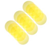 HOMOCONO 15pcs Yellow Video Light Filter Sheets 1.5" Adhesive Pet Warm Light Film for Interior Lighting Effects and Living Rooms with Vivid Colour Output and Reducing Gel Changes