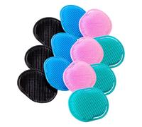 HOMOCONO 16pcs Portable Massage Hair Comb Plastic Scalp Massager for Home and Salon Use, Promotes Blood Flow and Hair Cleaning, Assorted Colour Random Pack Random Color