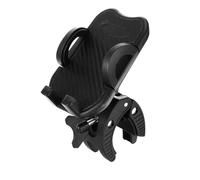 HOMOCONO 1pc Motorcycle Phone Holder Clamp Rotatable Mobile Support for Bike Handlebar with Anti-theft Screw Compatible with Various Smartphones
