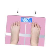 HOMOCONO 1PC USB Rechargeable Creative Weight Scale for Adults and Women Practical Digital Body Scale with Display Intelligent Fat Measurement Durable and Safe Design Rose Gold