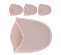 HOMOCONO 2 Pairs Breathable for Ballet and High Heels, Double Layer Design Knitted Fabric Sebs Metatarsal Foot Guard for Women