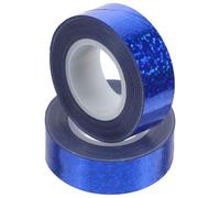 HOMOCONO 2 Rolls Blue Reflective Duct Tape with Strong Adhesion and Viscosity Multi-function Self-adhesive Tape for Indoor and Outdoor Use Sturdy Craft