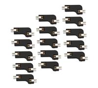 HOMOCONO 20 Pcs Keyboard Pcb Socket Hot Plug Computer Keyboard Hot Swap Base Abs Material Two Clamps Practical Professional Design Repair