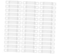 HOMOCONO 200 Pcs Silicone LED Strip Light Clips Holder Waterproof Tape Lights Fixed Brackets from Thermal Expansion Suitable for Indoor and Outdoor Use