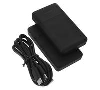 HOMOCONO 2000mah Portable Power Bank for Heated Gloves and USB Devices with USB Cable, Lightweight Plastic Charger for Winter Outdoor Activities and Winter Commutes