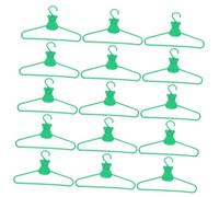 HOMOCONO 20pcs Miniature Doll Clothes Hangers Dollhouse Wardrobe Accessories for DIY Clothing Storage and Organization Compact and Sturdy Design for Creativity