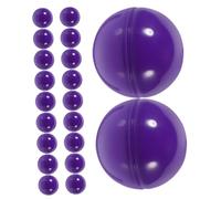 HOMOCONO 20pcs Openable Plastic Game Capsules Colorful Vending Machine Balls for Diy Prize Displays Raffles and Classroom Rewards for Party Activities and Group Games