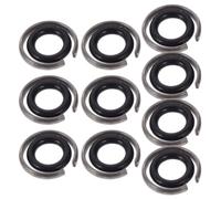 HOMOCONO 24 Sets Impact Wrench Retaining Rings with O-Ring for Replacement, Iron and Rubber Material, Quick Install Accessory for Automotive Repair and Mechanical Assembly Random Color