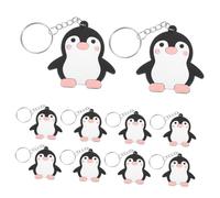 HOMOCONO 24pcs Cute Penguin Keyring Animal Pendant for School Bag Decorative Penguin Bag Charm Fun Decor for Party Favor