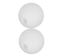 HOMOCONO 2pcs Acrylic Round Globe Lamp Shade Modern Ceiling Light Soft Warm Light for Living Room
