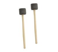 HOMOCONO 2pcs Bass Drum Stick Mallets with Eva Foam Heads and Wood Handles, Gentle and Comfortable Drumsticks for Students and Professionals to Sense of Rhythm and Musical Talent