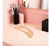 HOMOCONO 2pcs Beech Wood Gua Sha Massage Board Set, Moon-Shaped Body and Facial Scraper for Muscle Relaxation, Full Body Sculpting and Manual Massage Tool for Neck and Back Care