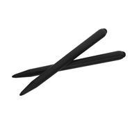 HOMOCONO 2pcs Black Double-ended Touch Stylus Pen for Interactive Whiteboards and Infrared Screens, Universal Resistive Screen Writing Pen for Teaching and Tablet Use
