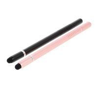 HOMOCONO 2pcs Capacitive Stylus Pen High Sensitivity for Devices Ergonomic Design for Comfortable Writing Compatible Tablets and Mobile Phones Black Rose Gold