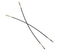 HOMOCONO 2pcs Cello Accessory Steel Wire Tail Rope 4/4-3/4 Specification Versatile Option Easy to Install Black Tailpiece for Cellists and Musicians