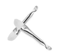 HOMOCONO 2Pcs Dual-end Face Mask Brush with Cream Spoon Soft Bristle Applicator for Women Mud Mask Even Application Spa Tool for Facial Skincare