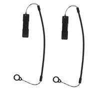 HOMOCONO 2pcs Elastic Tether Lanyard for Touchscreen Stylus Pen Holder Retractable Pen Loop Adhesive Clip for Hand Wrist