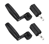 HOMOCONO 2pcs Electric and Manual Guitar String Winder Tool for Ukulele and Guitar, Plastic and Metal Construction, Versatile Design Enhancing String Changing Efficiency for Daily Practice