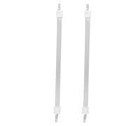 HOMOCONO 2pcs Electric Heater Bulb Replacement Tubes 23cm Quartz Heating Lamps Compatible Patio Heaters Indoor Outdoor Efficient Halogen Heat Tubes