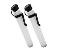 HOMOCONO 2pcs Golf Cart Sand Dispenser Bottle for Efficient Divot Repair on Golf Course, Plastic Material with Wide Mouth and Ergonomic Handle, Prevents Sand Wastage and Fits Sturdy Mount