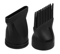 HOMOCONO 2pcs Hair Dryer Diffuser Nozzle for Curly Hair Concentrator Brush Attachment for Blow Dryer Heat Resistant