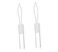 HOMOCONO 2Pcs Helper Acrylic Dressing Aid Device with Grip Handle for Pants and Clothes Easy to Use Zipper Puller for Seniors Men Women Improves Dressing Efficiency