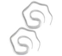 HOMOCONO 2pcs Lazy Hair Curler Bun Maker Invisible Hair Bun Tool Resin Material Not Easy to Deform for Busy People at Night Club and Concerts