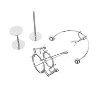 HOMOCONO 2pcs Mini Perpetual Motion Balancing Weightlifter Cradle Sculpture for Science Enthusiasts Educational Psychology for Office Decoration and