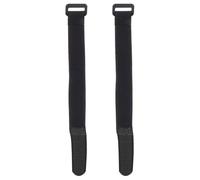 HOMOCONO 2pcs Nylon Rooster Collar for Poultry Noise Control and Comfortable Material, Adjustable Black No Crow Collar for Chicken Noise Prevention