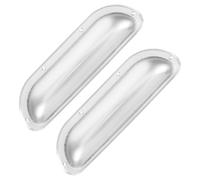 HOMOCONO 2pcs Silver Iron Game Machine Coin Holder for Vending Machine with Easy to Replace Design and Four Coin Slots to Maximize Revenue