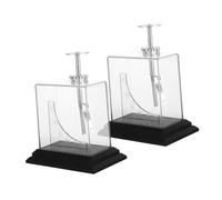HOMOCONO 2pcs Static Electricity Experiment Tool Foil Electrometer for Science Education High Precision Charge Detection for Classroom and Home Experiments