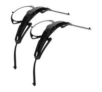 HOMOCONO 2pcs Universal Hard Hat Chin Strap Replacement for Helmet Accessory, Lightweight Plastic Material with Easy Adjustment Feature, for Adventure and Challenging Environments