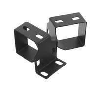HOMOCONO 2pcs Vertical Cable Manager Ring with Screws Rack Mount Wire Organizer for Server Cabinets Studio Network Patch and Fiber Optic Cord Management