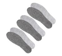HOMOCONO 3 Pairs Unisex Warm and Cool Double-Sided Shoe Pads Breathable Sweat-Absorbing Insoles for Sneakers High Heels Sports Shoes Comfortable Foot Inserts