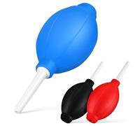 HOMOCONO 3 Pcs Camera Lens Cleaner Kit with Air Blower for Keyboard and Displays, Ergonomic Design and Efficient Cleaning Tool for Home and Car Use, Made of Sturdy Tpe