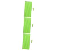 HOMOCONO 3 Sets Plastic Braille Writing Board with Stylus for Blind Durable and Lightweight Braille Plate for Easy Outdoor Use for Blind Learning and Writing