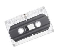 HOMOCONO 30-minute DIY Cassette Tape Blank Tapes Cassette with Hard Case Plastic Protective Stable Performance for Recording Lectures Celebration