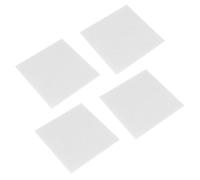 HOMOCONO 30 Sheets White Ceramic Fiber Paper Non-Stick Microwave Kiln Tool with Square Shape for Glass Fusing and DIY Kiln Lining in Craft Materials