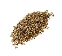 HOMOCONO 3000pcs Copper Brass Bee Hive Frame End Eyelets for Wooden Frames with Smooth Surface, Easy Installation and Wire Protection, for Beekeeping and Beehive Box Maintenance