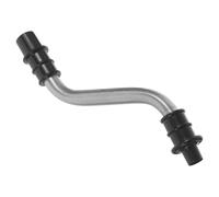 HOMOCONO 32/37 Key Melodica Short Metal Mouthpiece Tube Universal Compatibility Tight Seal Replacement for Musical Instrument Practice and Stage Performance