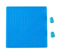 HOMOCONO 3d Printer Pen Mat Silicone Pad for Creative Drawing and Heat-resistant Protection with Finger Covers Suitable for 3d Printer Pens and DIY Projects