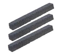 HOMOCONO 3pcs Abrasive Grinding Wheel Dresser Tool for DIY and Workshop Use, Compact Silicon Carbide Abrasive Material, Black Grinding Wheel Maintenance Stick